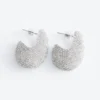 Boucles d&rsquo;oreilles pendantes en strass