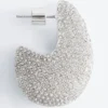 Boucles d&rsquo;oreilles pendantes en strass