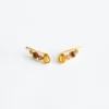 Boucles d&rsquo;oreilles rampantes multicolores