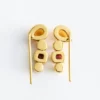 Boucles d&rsquo;oreilles rampantes multicolores