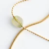 Bracelet à double chaîne en quartz