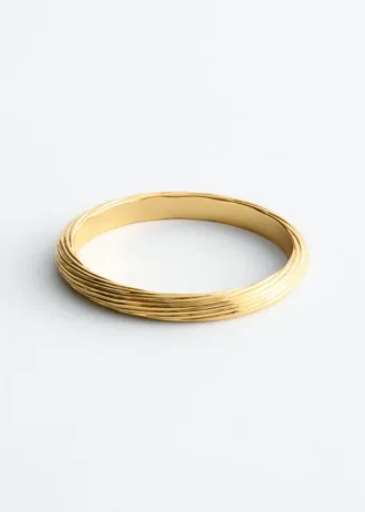 Bracelet jonc texturé