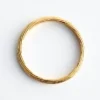 Bracelet jonc texturé
