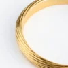Bracelet jonc texturé