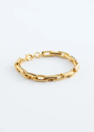 Bracelet à maillons en forme de trombones