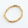 Bracelet à maillons en forme de trombones