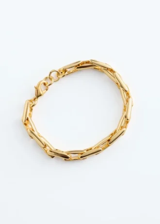 Bracelet à maillons en forme de trombones