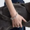 Bracelet à maillons épais