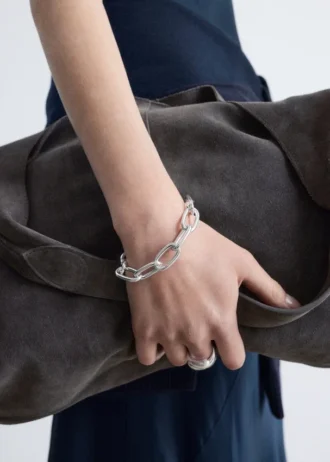 Bracelet à maillons épais