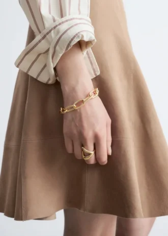 Bracelet à maillons épais