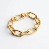 Bracelet à maillons épais