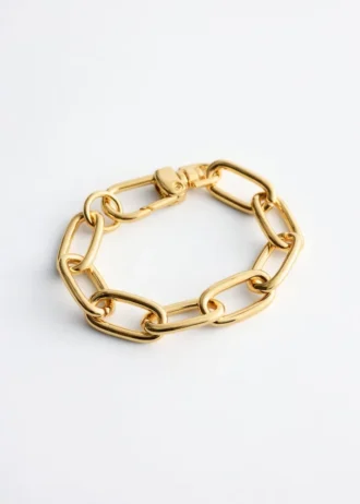 Bracelet à maillons épais