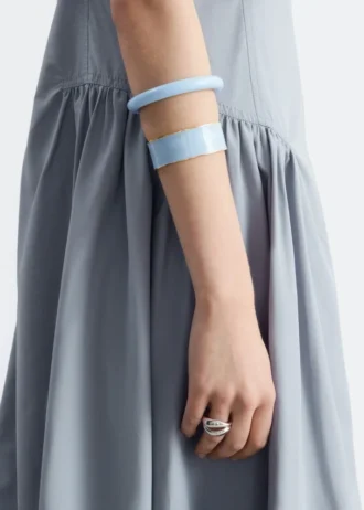 Bracelet manchette bicolore