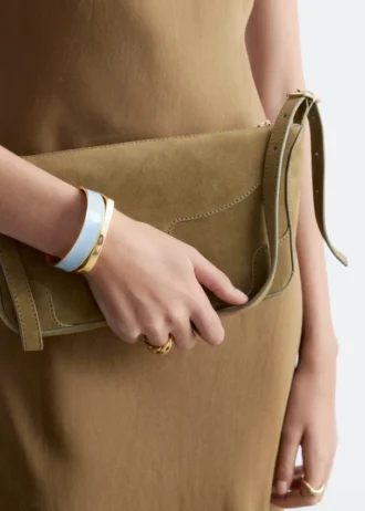 Bracelet manchette bicolore