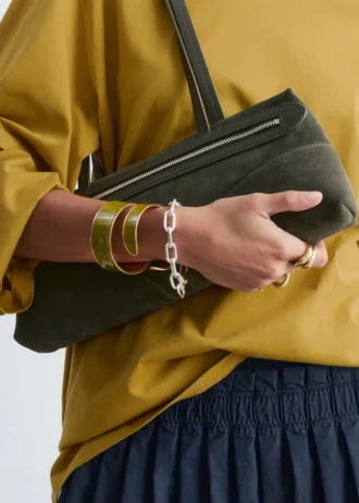 Bracelet manchette bicolore
