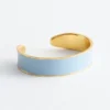 Bracelet manchette bicolore