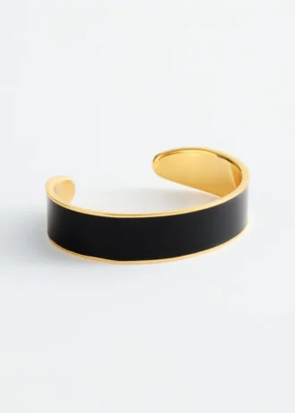 Bracelet manchette bicolore