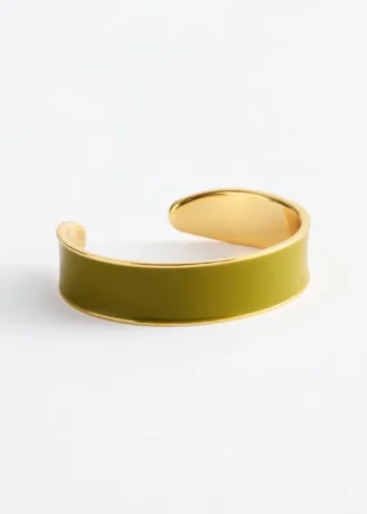Bracelet manchette bicolore