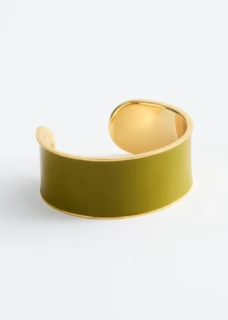Bracelet manchette bicolore