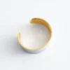 Bracelet manchette bicolore