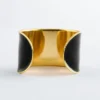 Bracelet manchette bicolore