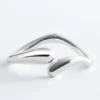Bracelet manchette en forme de goutte