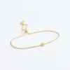 Bracelet à perles en forme de cœur