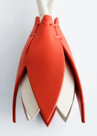 Breloque pour sac « Tulipe »