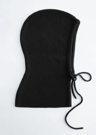 Cagoule oversize en laine