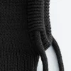 Cagoule oversize en laine