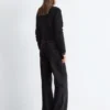 Cardigan brossé en mélange de mohair