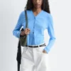 Cardigan court en cachemire