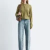 Cardigan court en cachemire