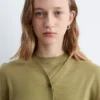 Cardigan court en cachemire