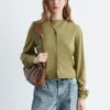 Cardigan court en cachemire