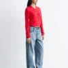 Cardigan court en cachemire