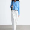 Cardigan court en cachemire