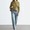Cardigan court en cachemire