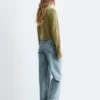 Cardigan court en cachemire