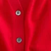 Cardigan court en cachemire