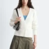Cardigan côtelé