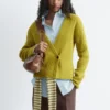 Cardigan côtelé