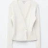 Cardigan côtelé