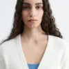 Cardigan côtelé