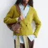 Cardigan côtelé