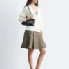 Cardigan côtelé