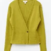 Cardigan côtelé