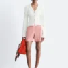 Cardigan en coton côtelé