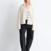 Cardigan en laine mérinos