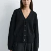 Cardigan en laine mérinos